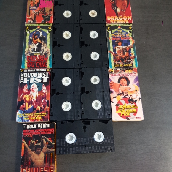7 Classic Martial Arts Vhs Lot Wu-tang Collection/Shaolin Collection and Others - Picture 6 of 8